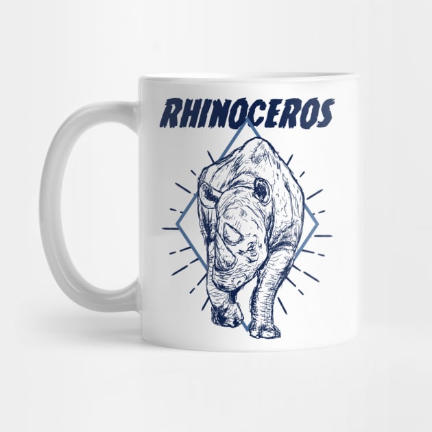 Rhinoceros by randomxawesome